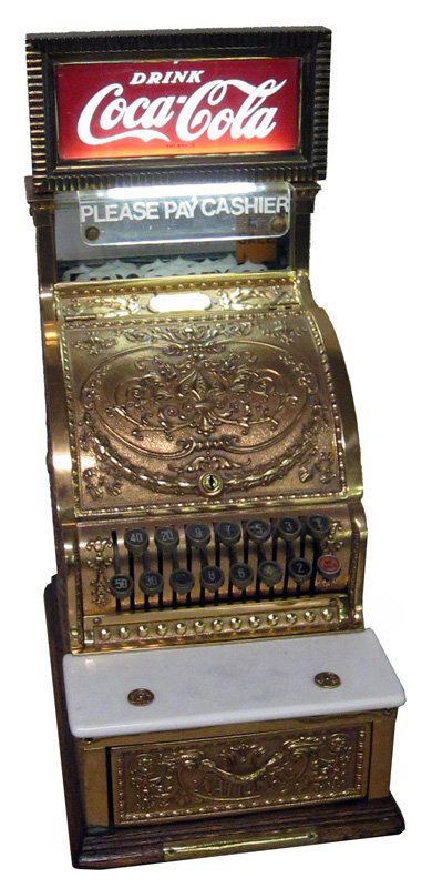 NATIONAL 312 CANDY REGISTER (1 of 1)