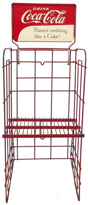 COCA-COLA SIX PACK RACK 1957 (1 of 1)