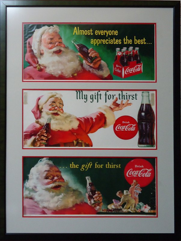 COCA-COLA PAPER POSTERS 1950'S (1 of 1)