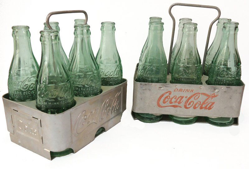 COCA-COLA BOTTLE CARRIERS (2) 1950'S (1 of 1)