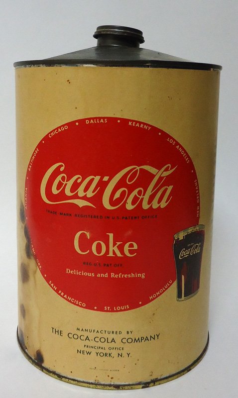 COCA-COLA SYRUP CAN (1 of 2)