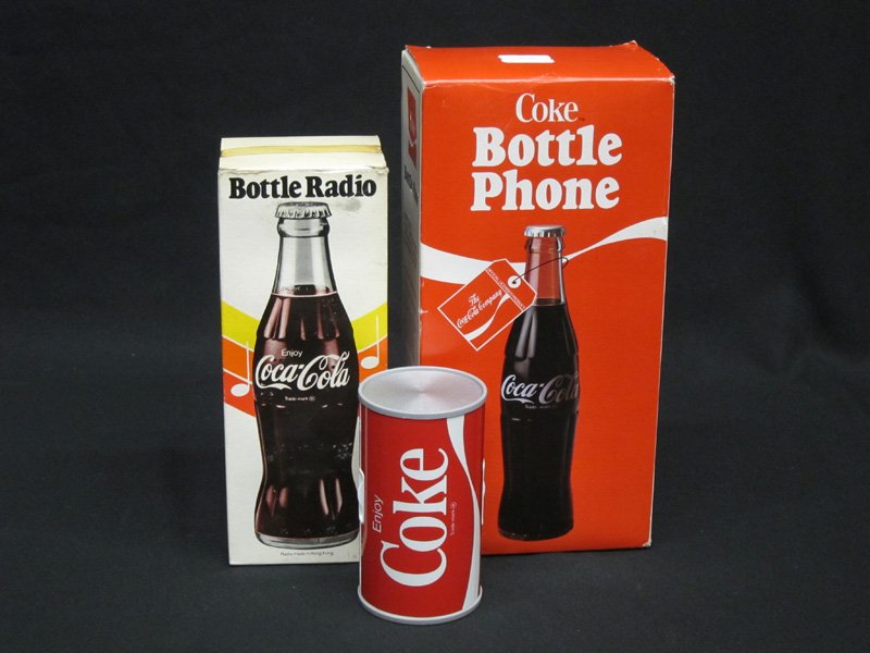 COCA-COLA PHONE & RADIOS (3) (1 of 1)
