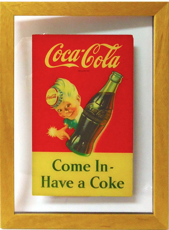 COCA-COLA SPRITE BOY DECAL 1948 (1 of 1)