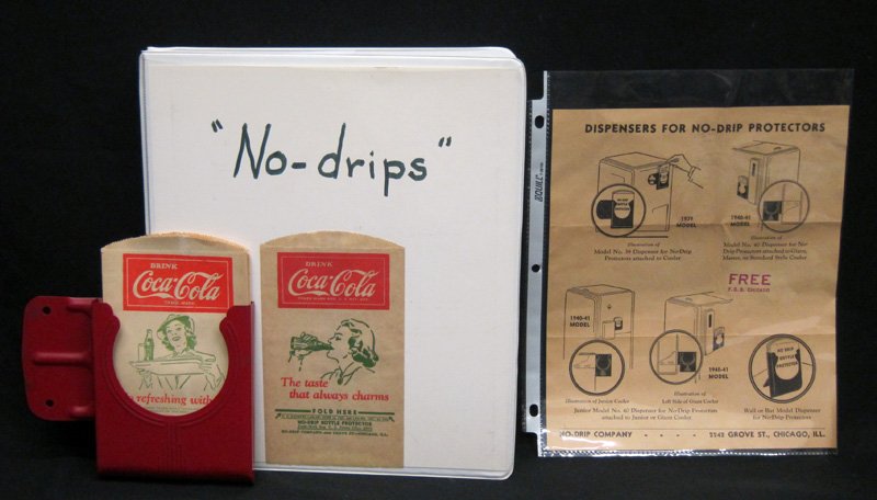 COCA-COLA DRIP DISPENSER & PROTECTORS (1 of 1)