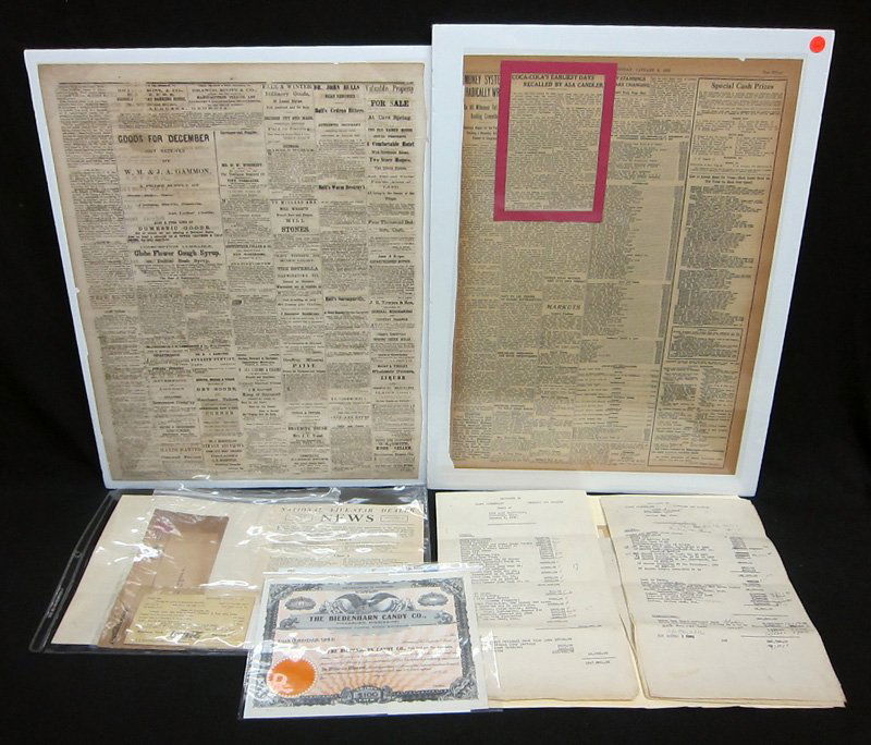 COCA-COLA & RELATED PAPER EPHEMERA (1 of 1)