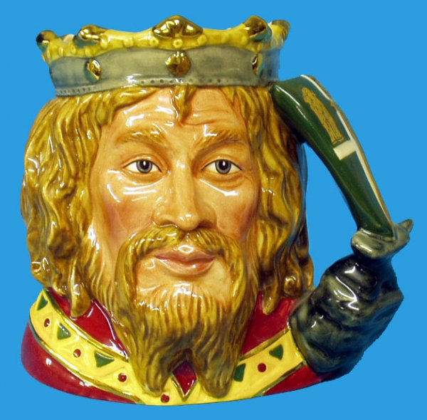 ROYAL DOULTON KING ARTHUR CHARACTER JUG LARGE