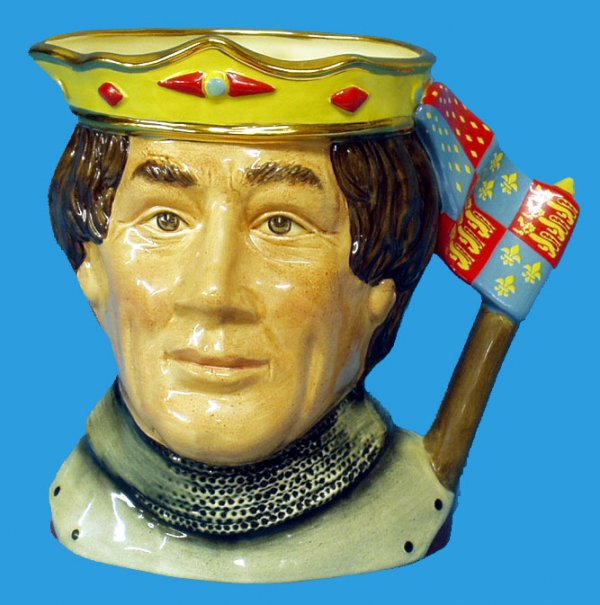 ROYAL DOULTON HENRY V CHARACTER JUG LARGE