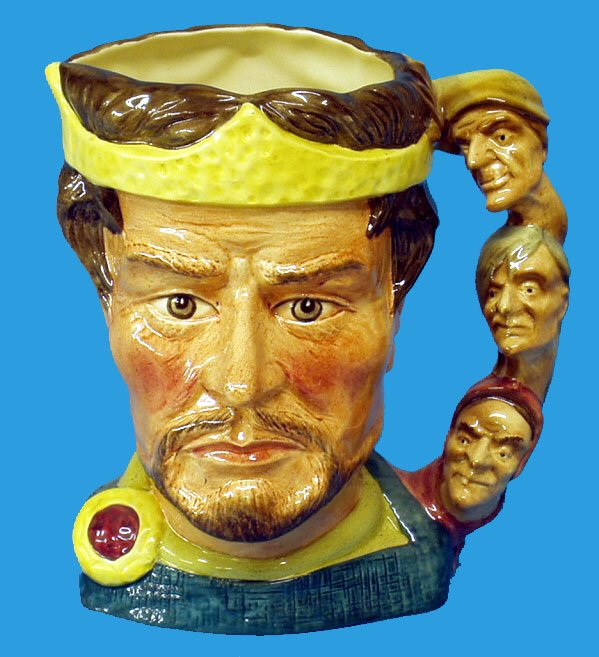 ROYAL DOULTON MACBETH CHARACTER JUG LARGE