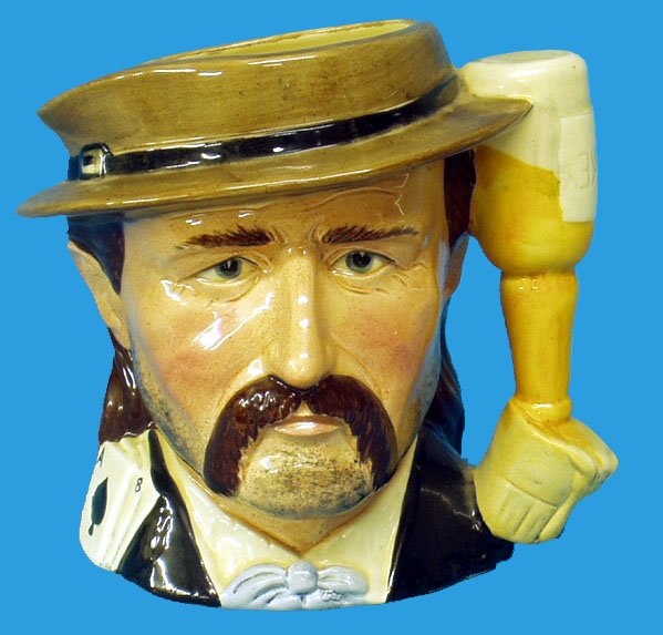 ROYAL DOULTON WILD BILL HICKOCK CHARACTER JUG