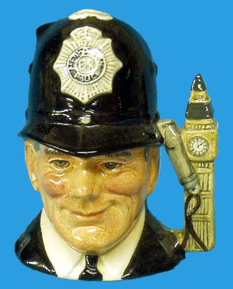ROYAL DOULTON LONDON BOBBY CHARACTER JUG