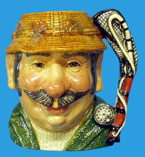 ROYAL DOULTON THE ANGLER CHARACTER JUG