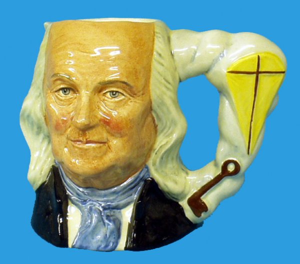 ROYAL DOULTON BENJAMIN FRANKLIN CHARACTER JUG