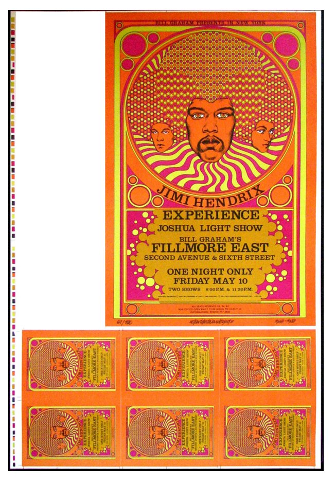 The Jimi Hendrix Experience, 20th Anniversary w/ cards (1 of 3)