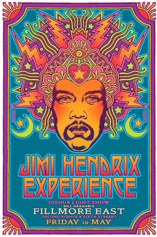 “First Concept for The Jimi Hendrix Experience at the (1 of 2)