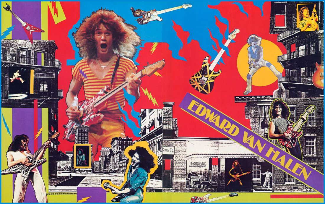 "Van Halen 'Fair Warning' Tour book" (1981)