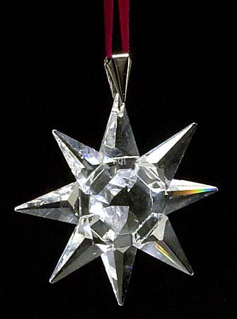 1991 Swarovski Crystal Christmas Ornament
