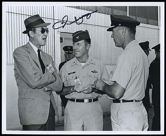 1950's CHUCK YEAGER SIGNED PHOTO