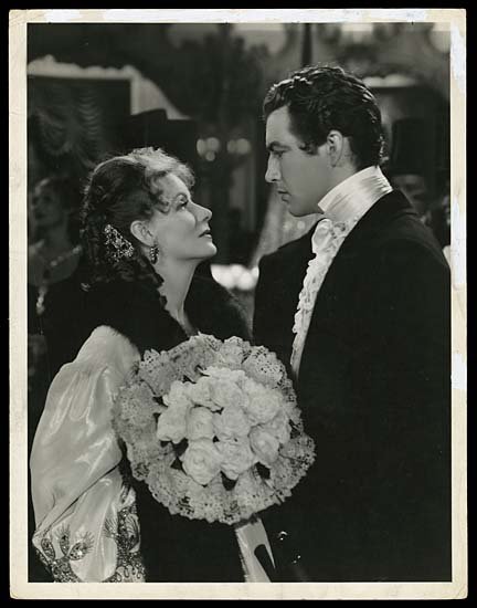 PHOTO OF GRETA GARBO & ROBERT TAYLOR BY GRIMES