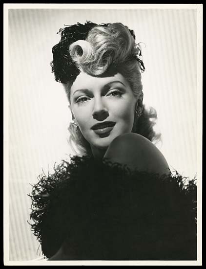 1944 10X13 PHOTO OF LANA TURNER BY WILLINGER