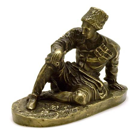 BRONZES LANSERE SIGNED RUSSIAN BRONZE
