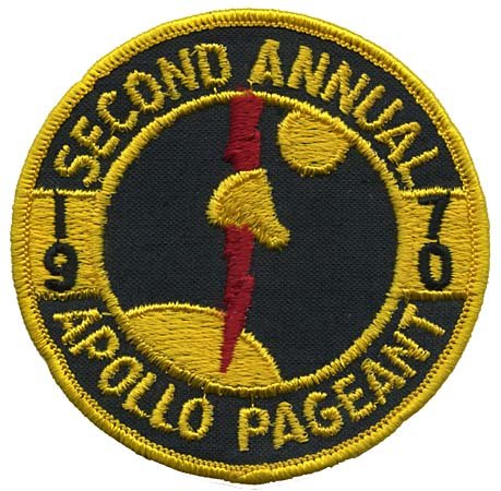 c.1970-80s BOY SCOUT SPACE PATCHES: 13 Boy Scout Space patches. Patches include Second Annual Apollo Pageant (1970), 'Go' Roundup BSA patch, Space Frontier MILW. Southwest (1969), among others. Duplicates of the third, fourth and sixth 