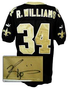 ricky williams new orleans saints jersey