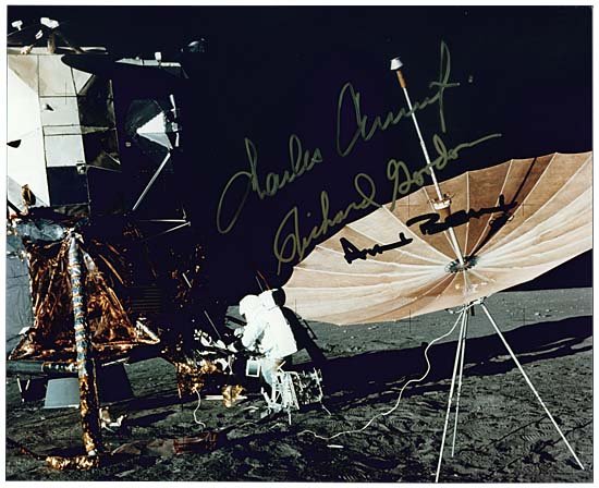 1969 COMPLETE CREW SIGNED COLOR PHOTO