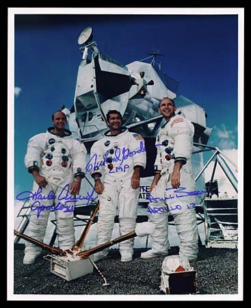 1969 AUTOGRAPHS CONRAD, GORDON & BEAN AUTOGRAPH