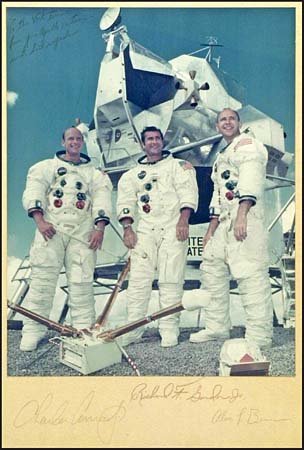 1969 AUTOGRAPHS CREW SIGNED PHOTO