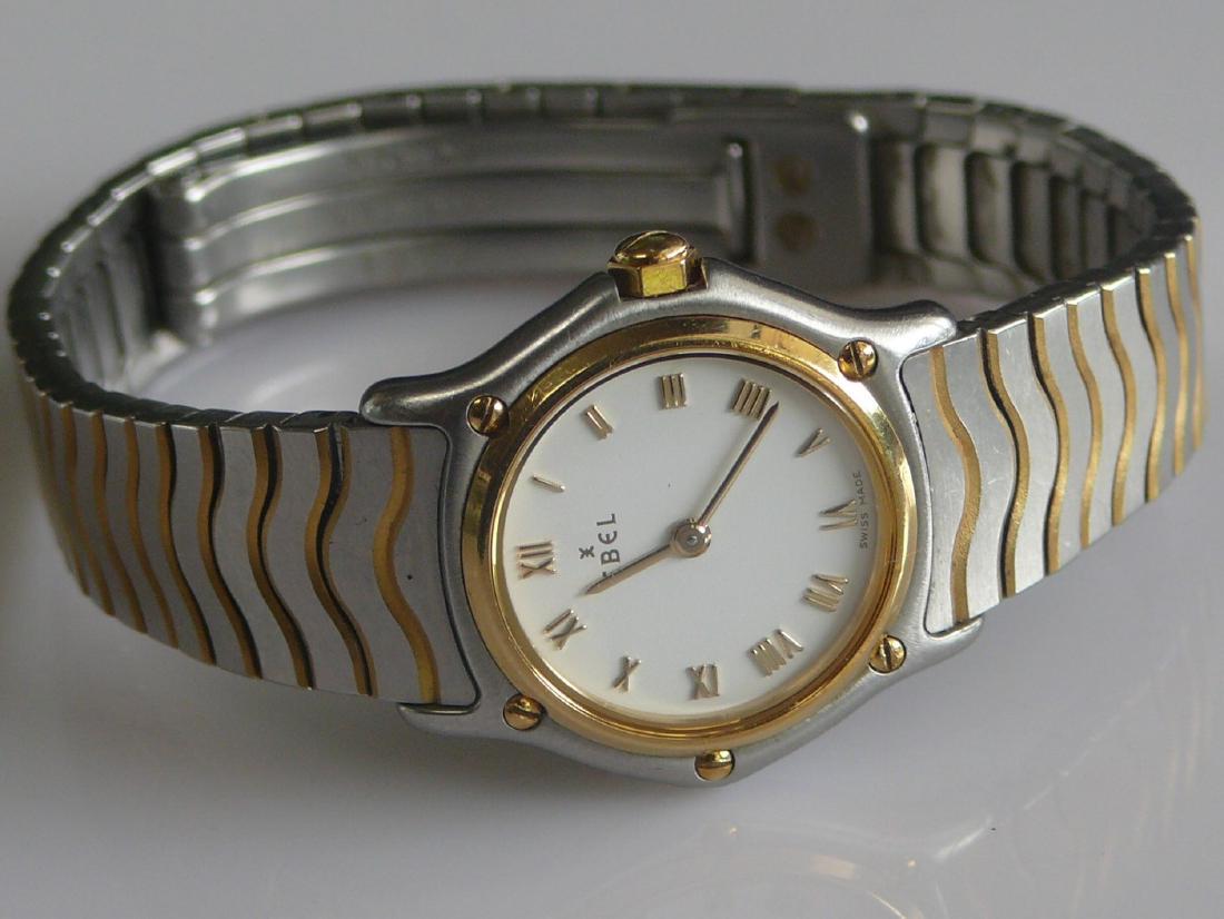 18k and Stainless Ladies Ebel Classicwave Watch (1 of 2)