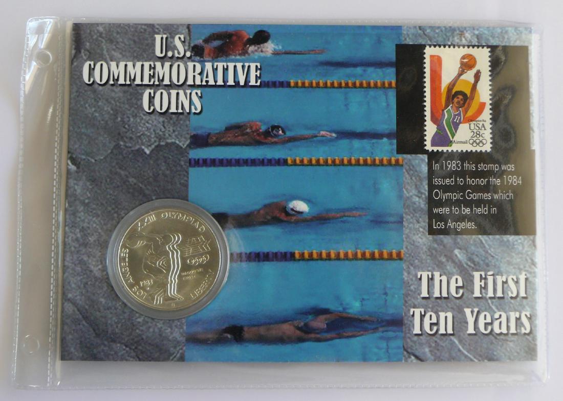 1983 P Uncirculated Olympic Commemorative Silver Dollar (1 of 2)