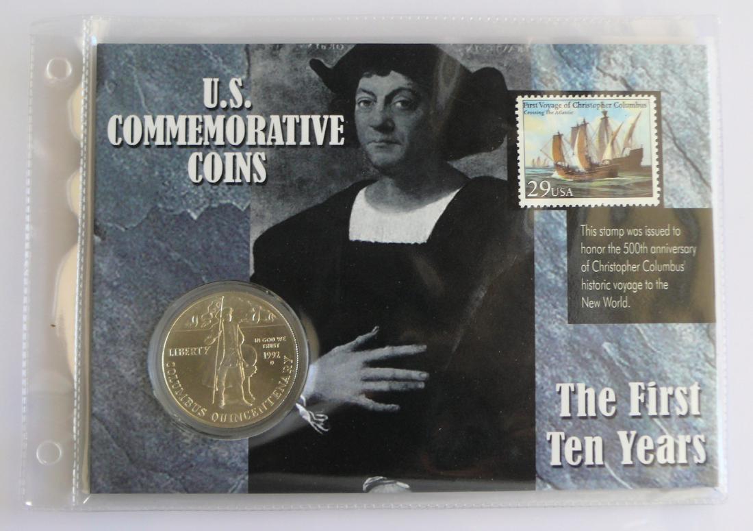 1992 D Uncirculated Christopher Columbus Commemorative (1 of 2)