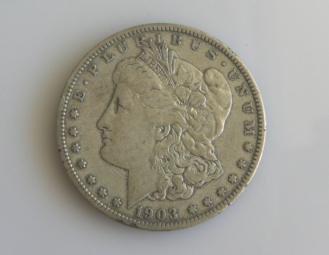 Key Date 1903-S Morgan Silver Dollar XF (1 of 2)