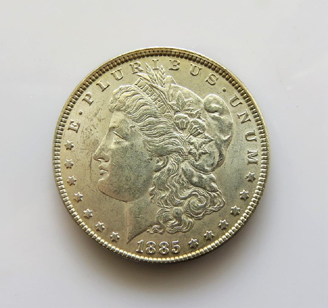 1885 Morgan Silver Dollar Choice Uncirculated (1 of 1)
