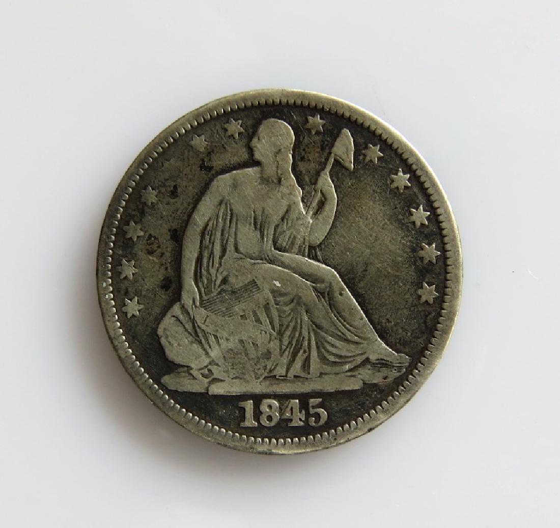 1845 O Seated Half-Dollar Better Date (1 of 2)