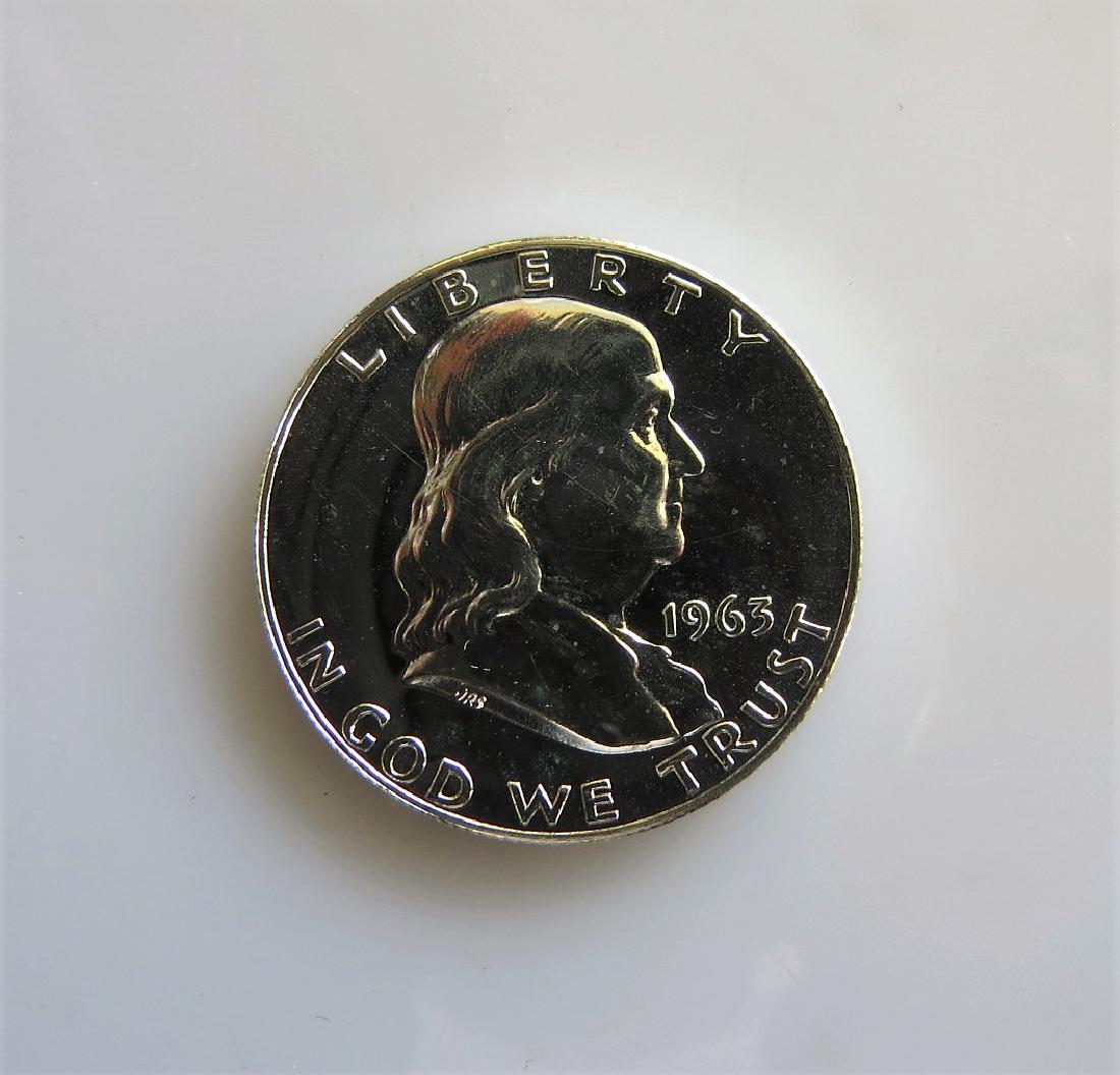 1963 Franklin Half-Dollar Gem Proof (1 of 2)