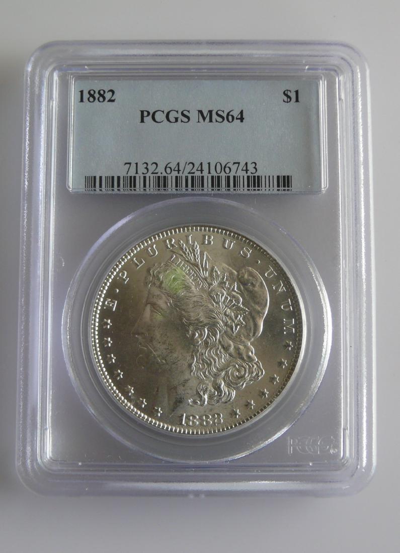 1882 Morgan Dollar PCGS MS64 (1 of 2)