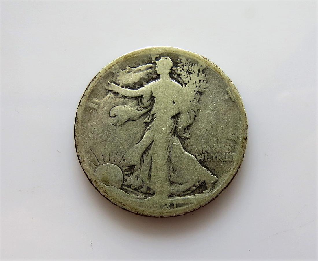 1921 S Walking Liberty Half-Dollar KEY DATE (1 of 2)