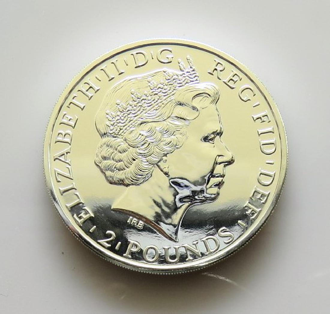 2015 Great Britian Year of the Sheep 1oz. .999 fine - (1 of 2)