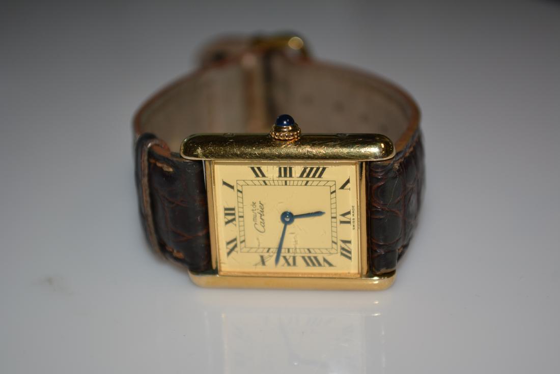 Cartier Vintage Paris Vermeil Watch (1 of 3)