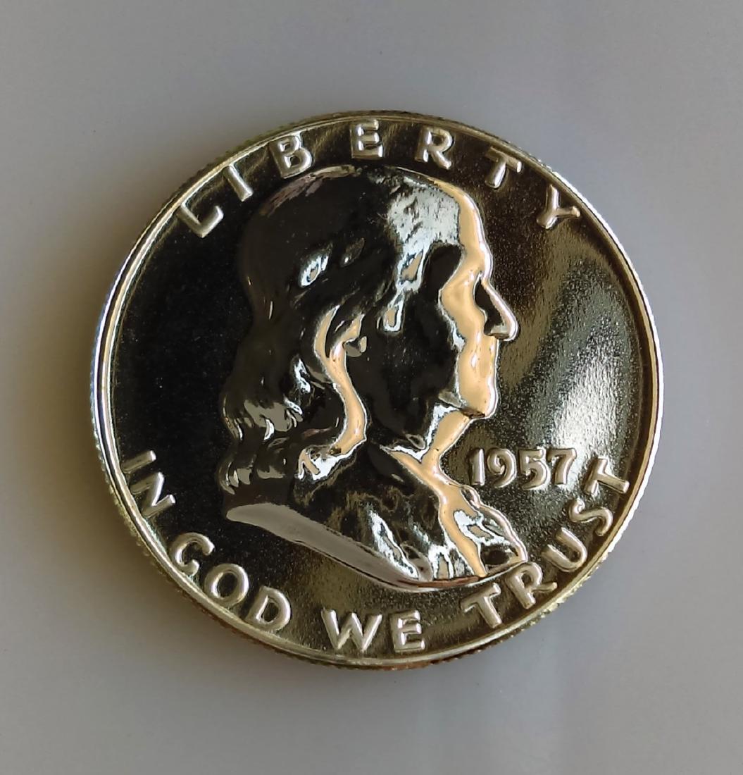 1957 Franklin Half-Dollar Choice Proof (1 of 2)