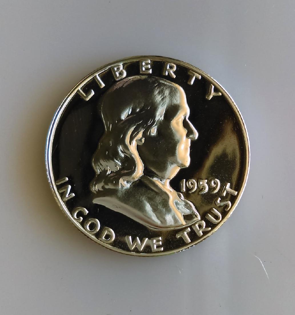 1959 Franklin Half-Dollar Choice Proof (1 of 2)