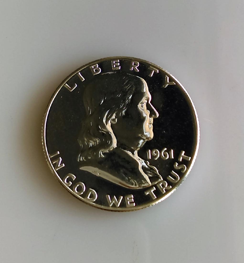 1961 Franklin Half-Dollar Gem Proof (1 of 2)