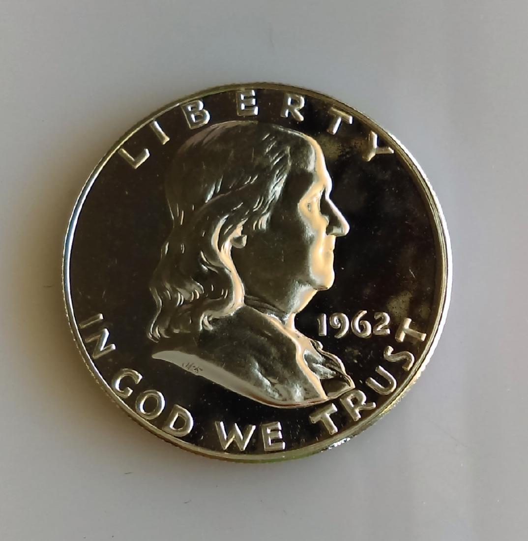 1962 Franklin Half-Dollar Gem Proof (1 of 2)
