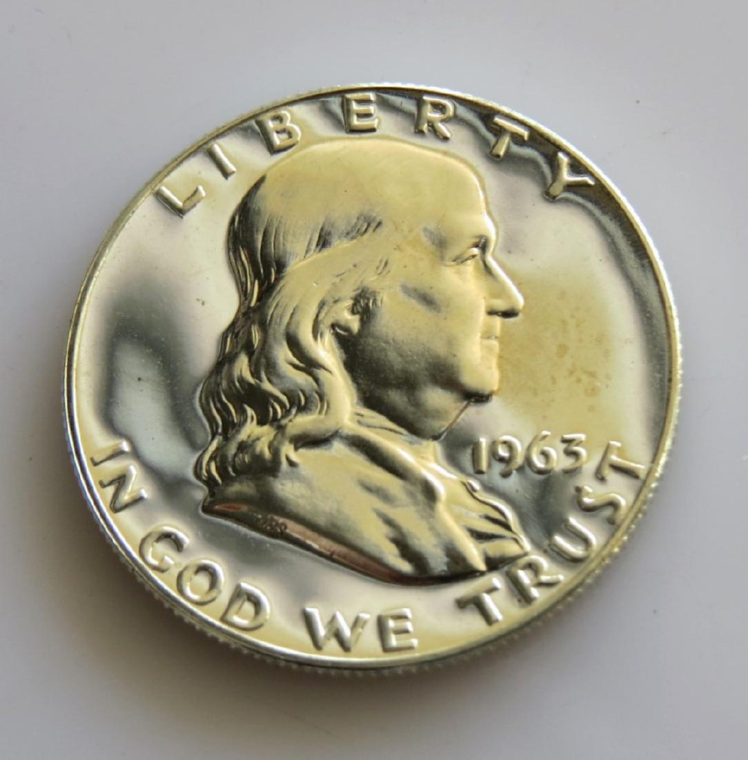 1963 Franklin Half-Dollar Gem Proof (1 of 2)