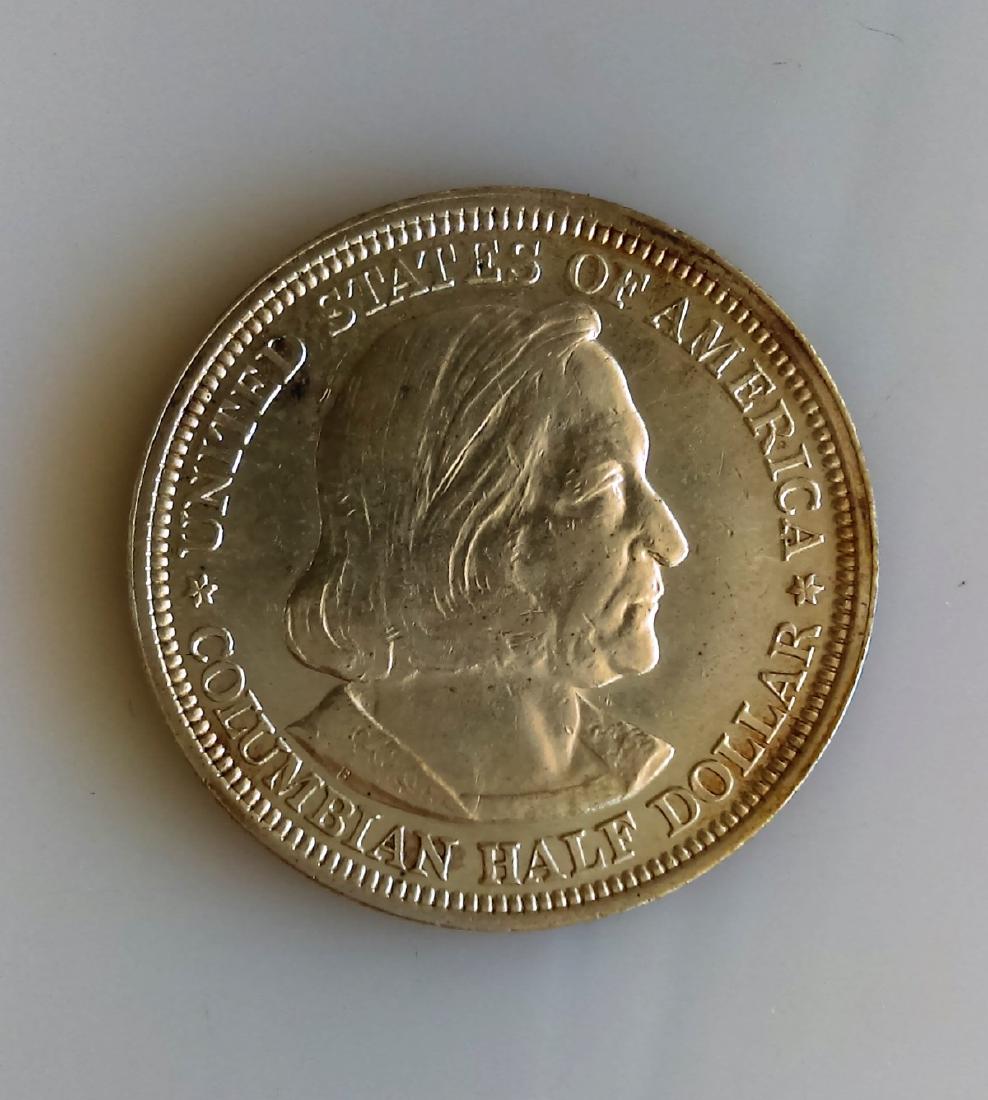1893 Columbian Commemorative Half-Dollar Choice AU (1 of 2)