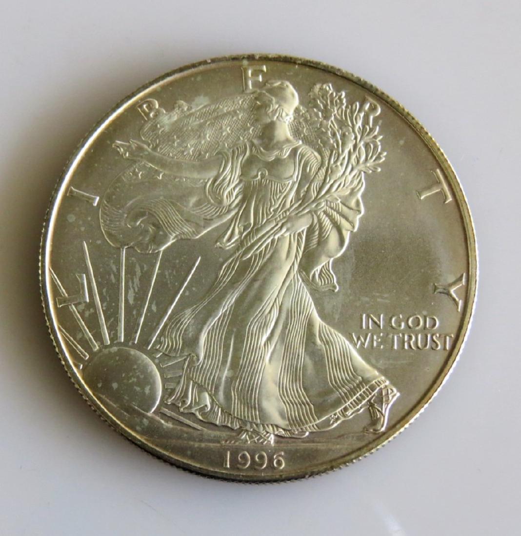 1996 American Silver Eagle KEY Date (1 of 2)