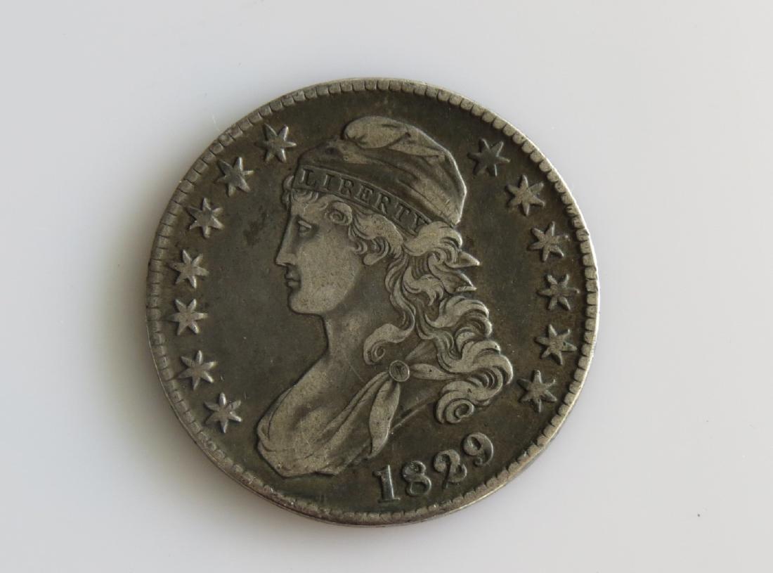 1829 Bust Half-Dollar Original VF-XF Coin (1 of 2)