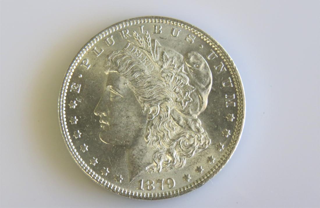 1879 Morgan Silver Dollar Choice Uncirculated (1 of 2)