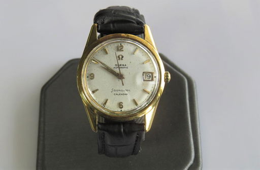 18k Yellow Gold Omega Seamaster Vintage Watch Feb 24 19 Confiscated Assets Auctioneers In Fl